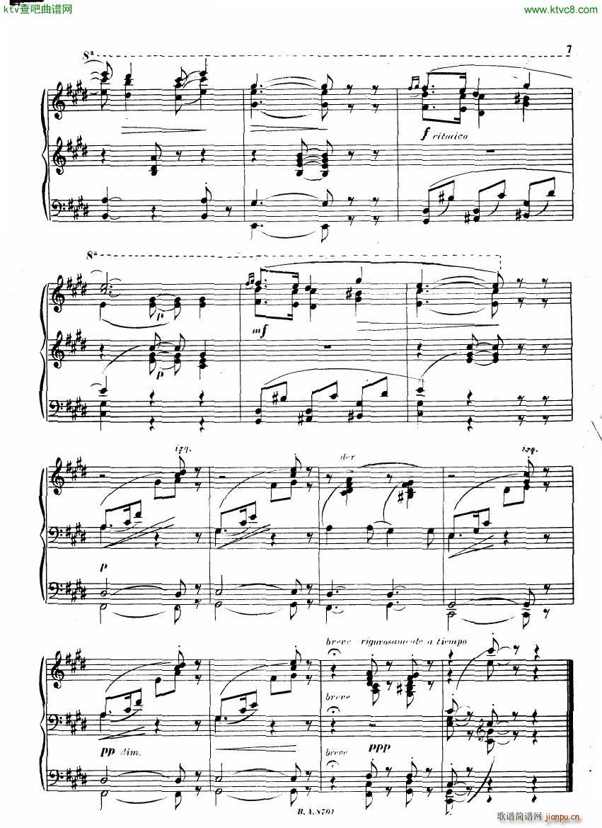 Guastavino Bailecito(钢琴谱)6