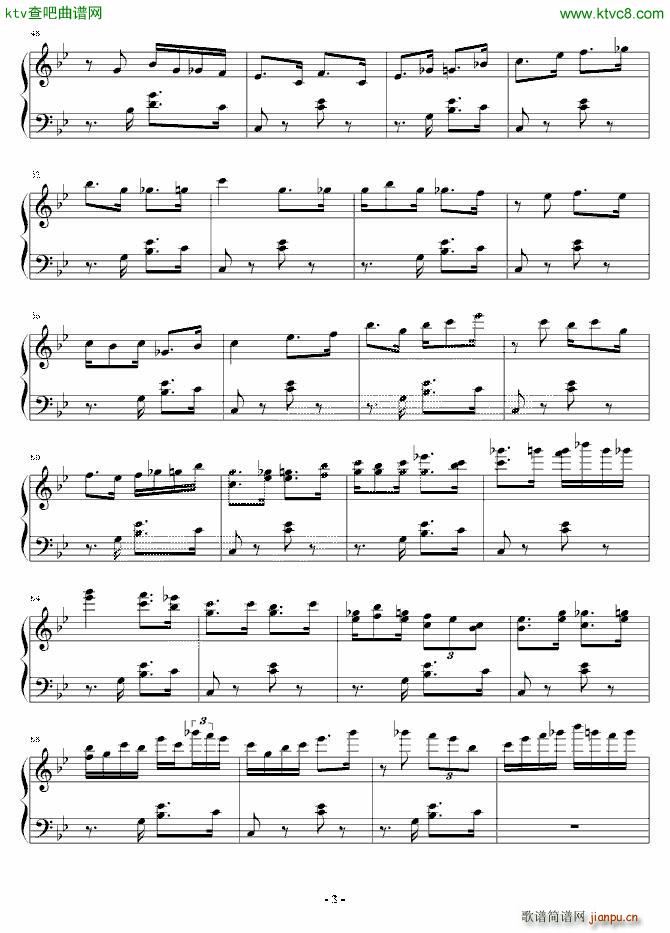 徘徊的心境(钢琴谱)3