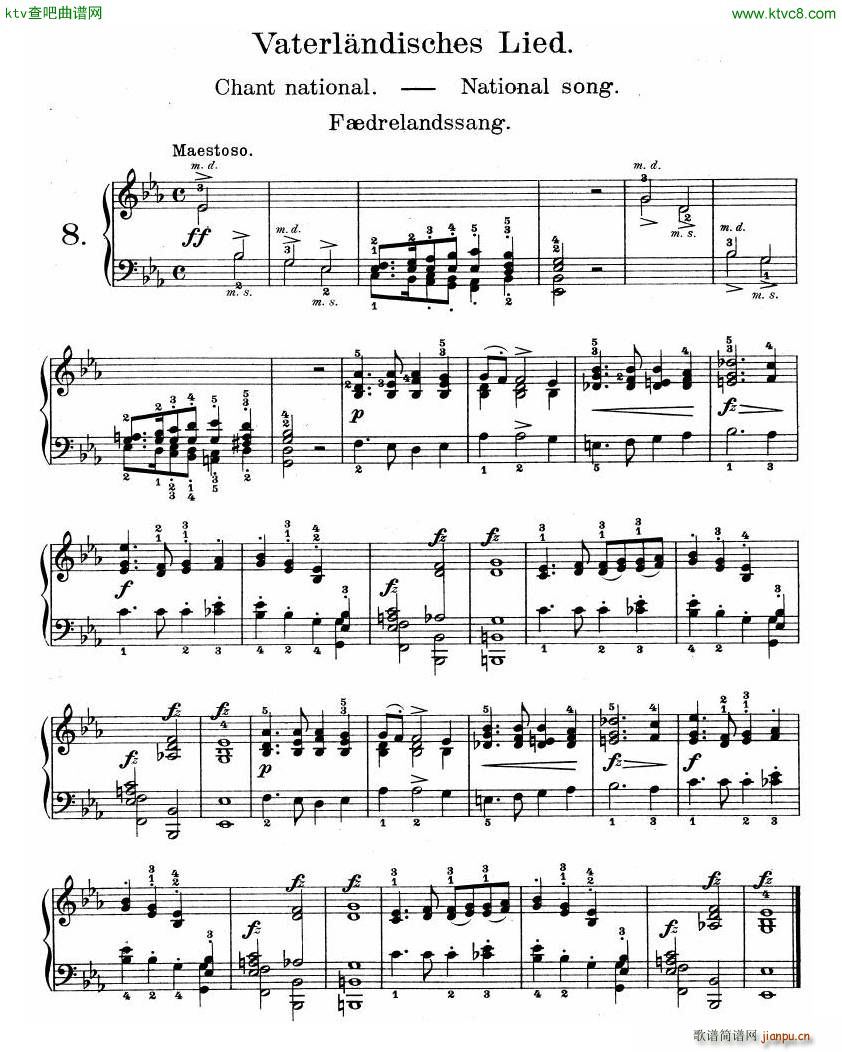 Grieg Lyric Pieces Op 12(钢琴谱)14