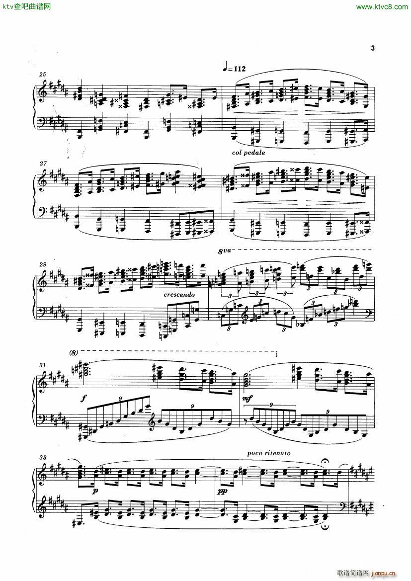 Griffes The Pleasure Dome of Kubla Khan(钢琴谱)3