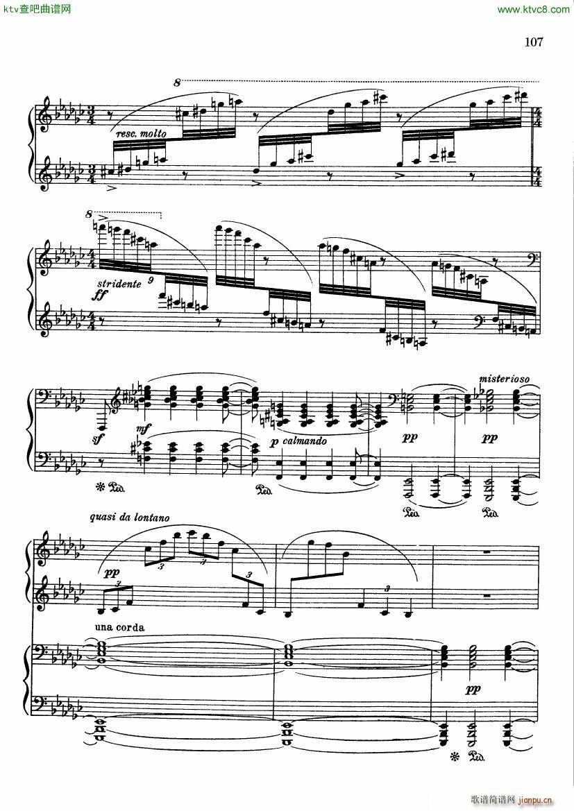 griffes op5 Three tone pictures(钢琴谱)13