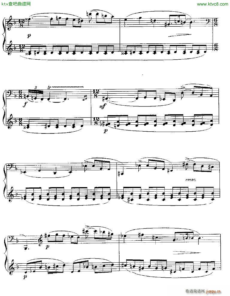 Charles Tomlinson Griffes Piano Sonata 1919(钢琴谱)8