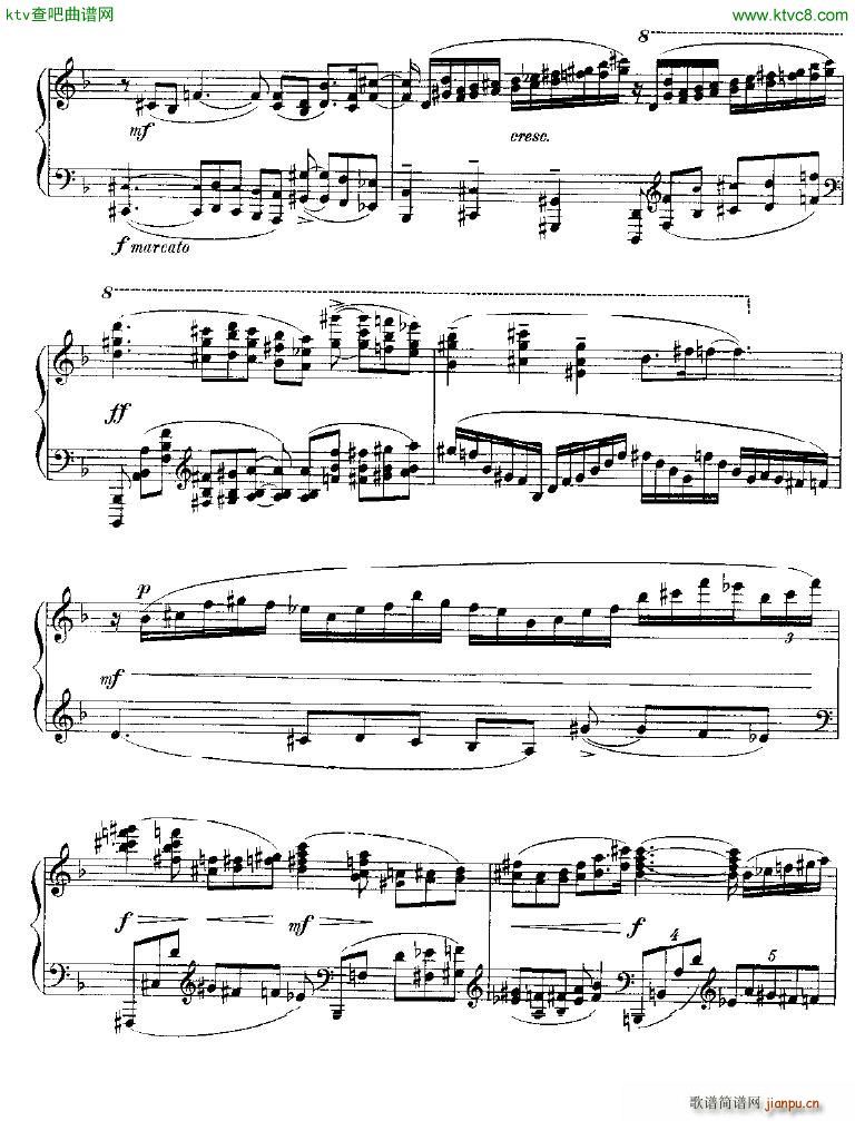 Charles Tomlinson Griffes Piano Sonata 1919(钢琴谱)3