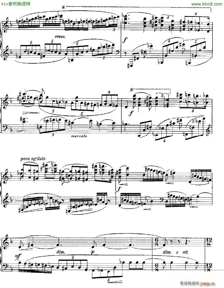 Charles Tomlinson Griffes Piano Sonata 1919(钢琴谱)12