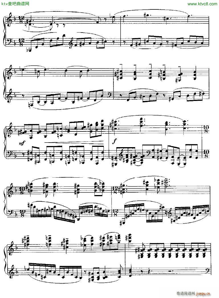 Charles Tomlinson Griffes Piano Sonata 1919(钢琴谱)6