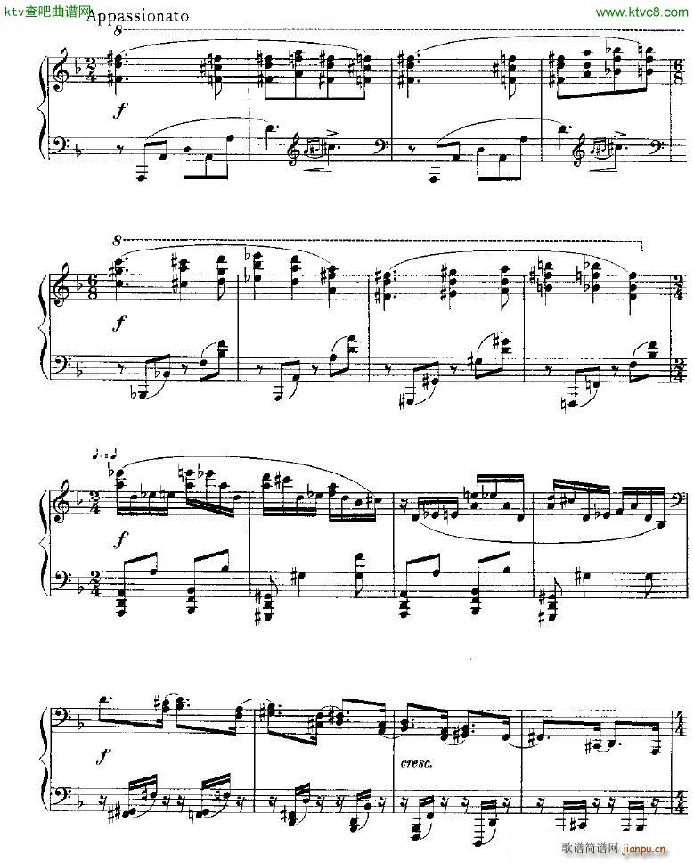 Charles Tomlinson Griffes Piano Sonata 1919(钢琴谱)25