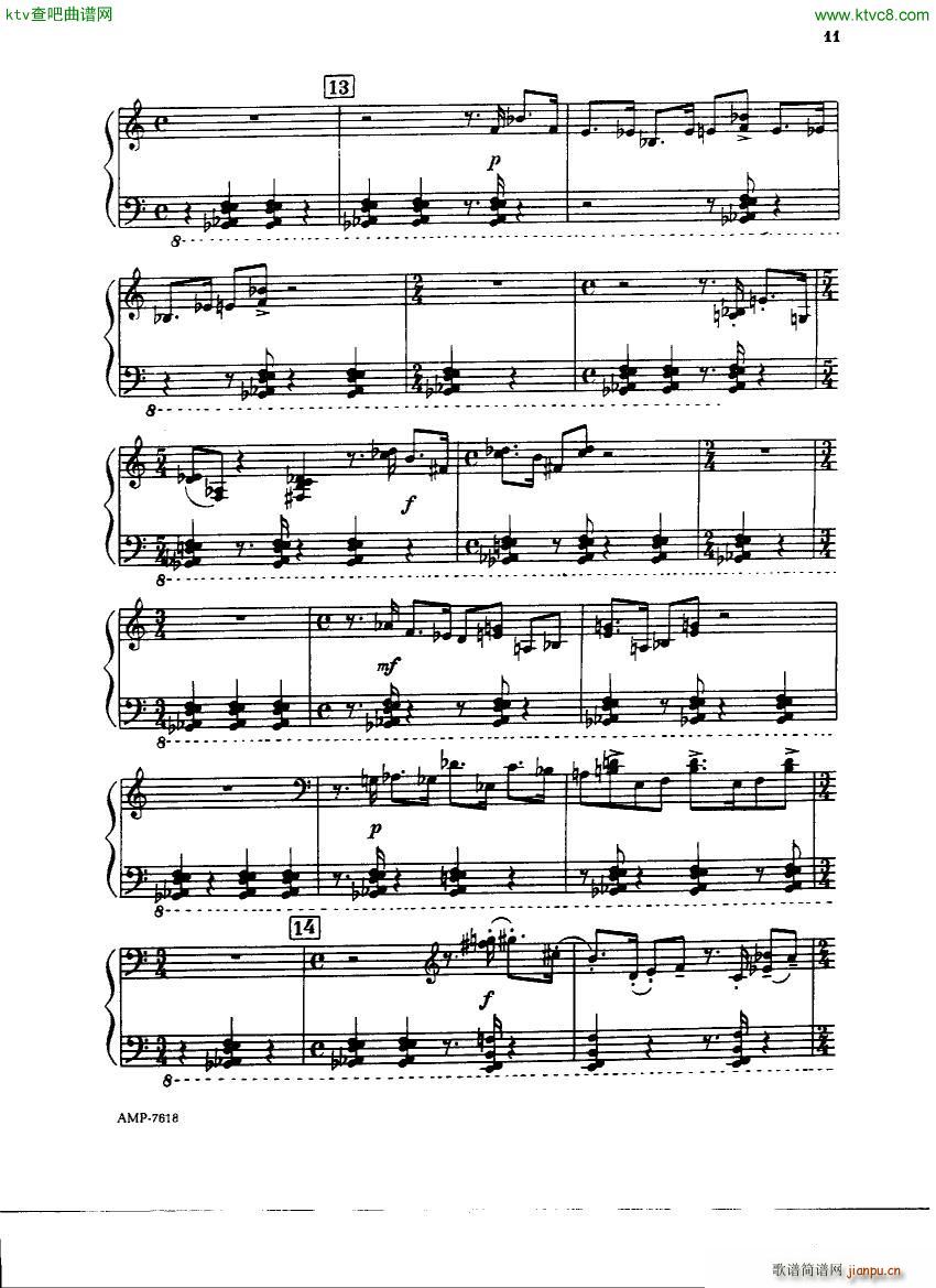 Gubaidulina Sofia Piano Sonata(钢琴谱)9