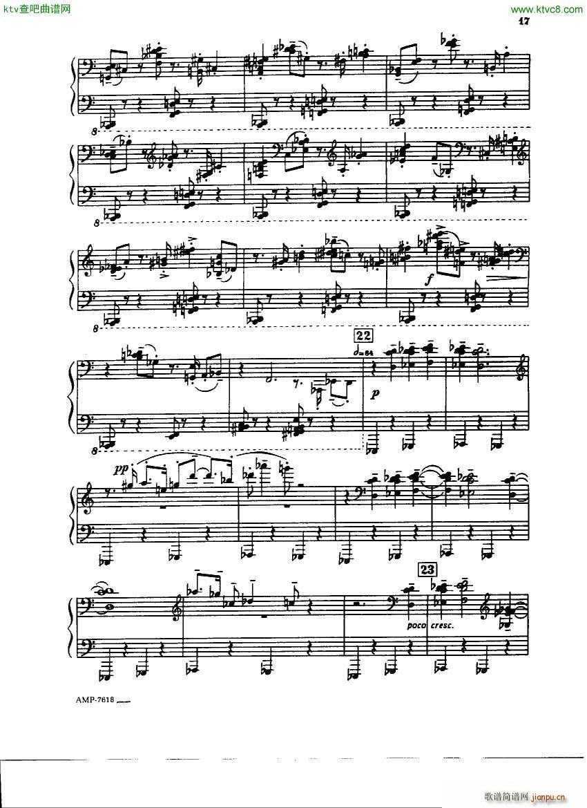 Gubaidulina Sofia Piano Sonata(钢琴谱)15