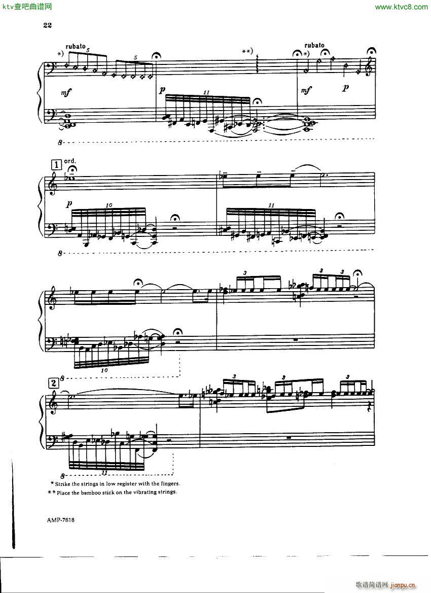 Gubaidulina Sofia Piano Sonata(钢琴谱)20