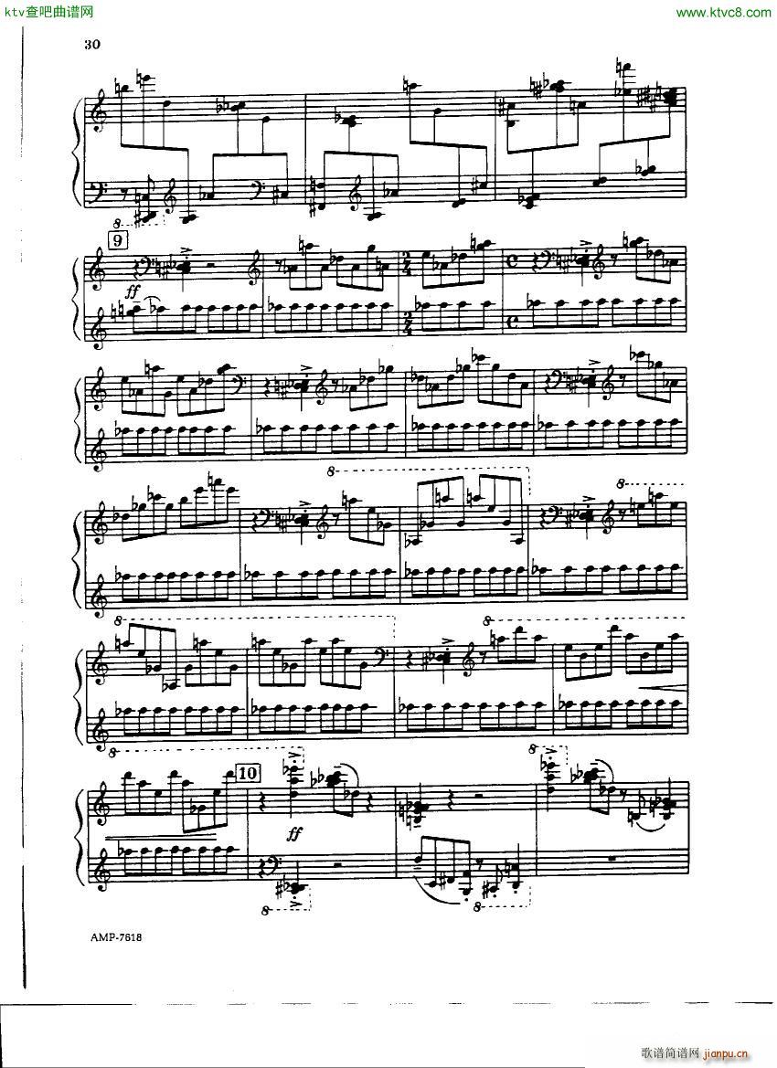 Gubaidulina Sofia Piano Sonata(钢琴谱)28