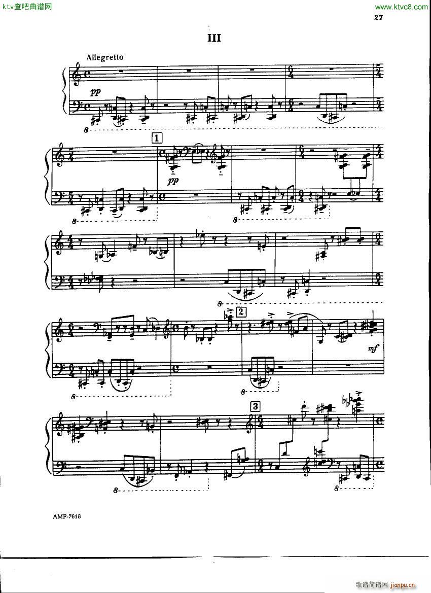Gubaidulina Sofia Piano Sonata(钢琴谱)25