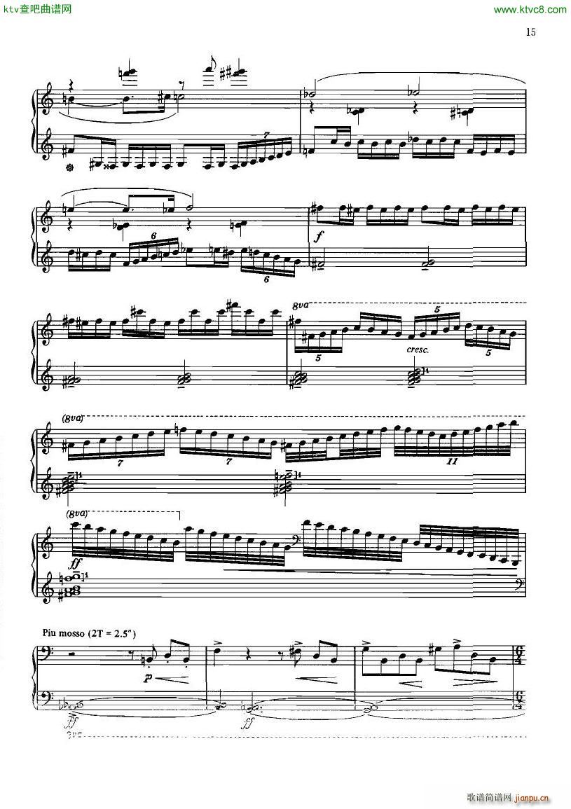 Gubaidulina Chacona(钢琴谱)8