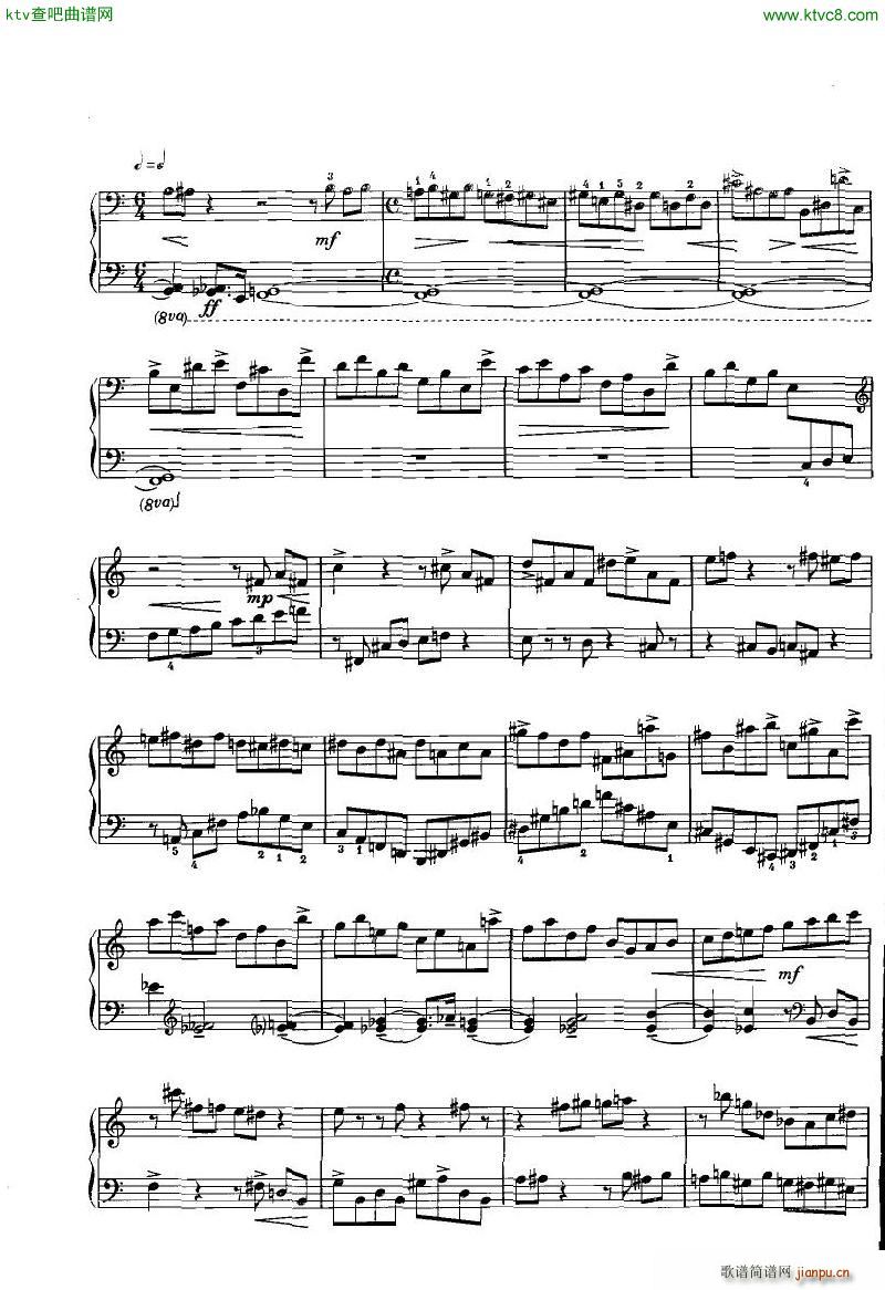 Gubaidulina Chacona(钢琴谱)9