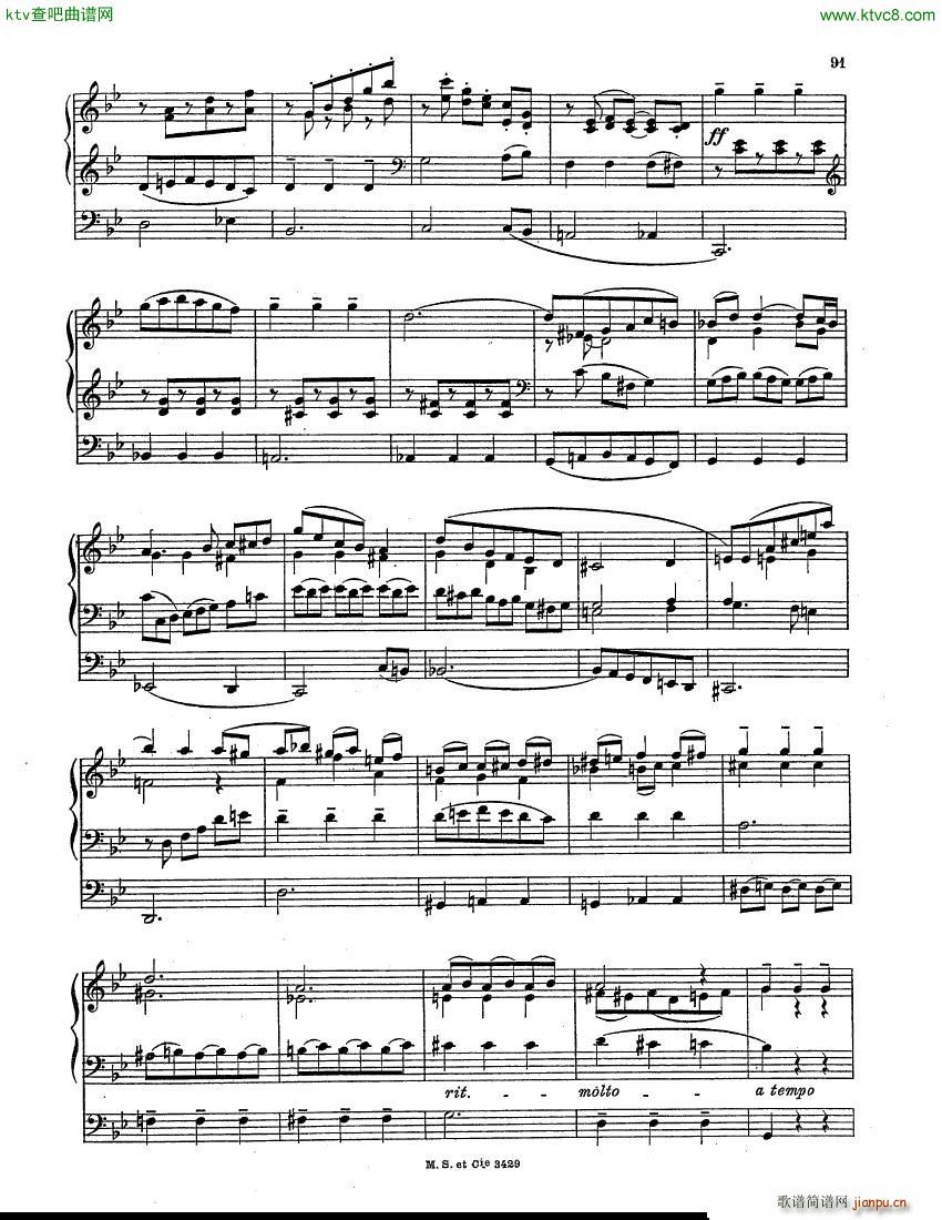 Guillaume Eugene Choral et Fugue in g min organ(钢琴谱)12