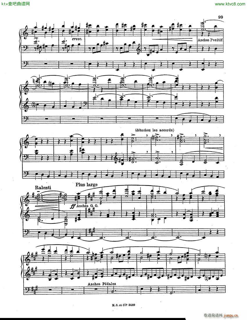 Guiraud Georges Offertoire Pascal organ(钢琴谱)7