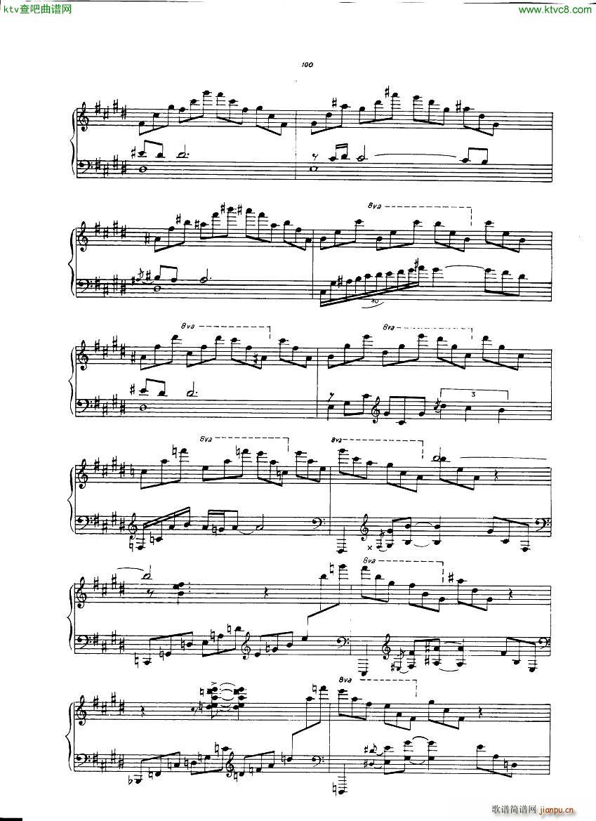 Gulda Variations(钢琴谱)8