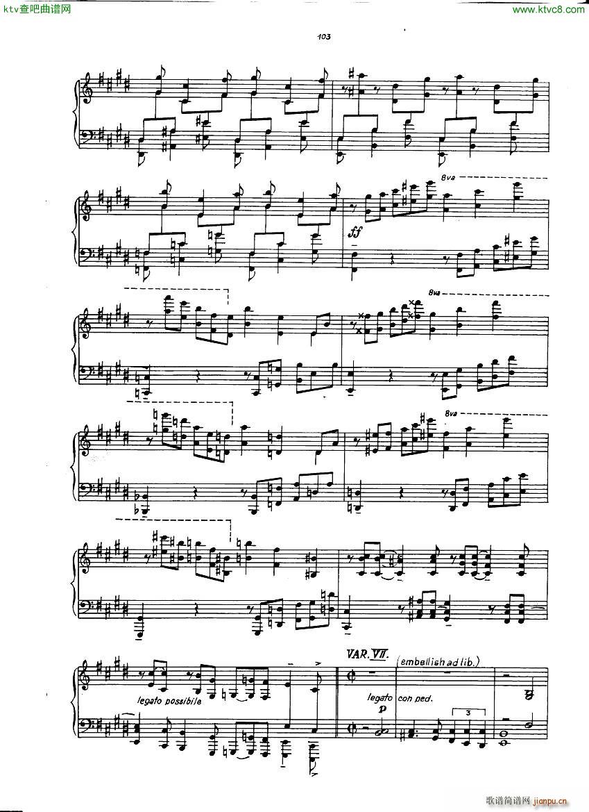 Gulda Variations(钢琴谱)11