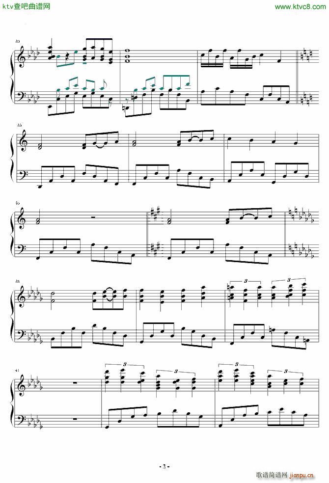 EASY 少女が見た日本の原風景(钢琴谱)3