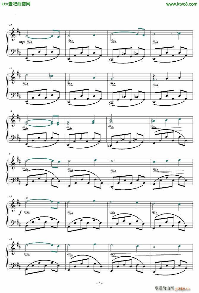 Fate la sola(钢琴谱)3