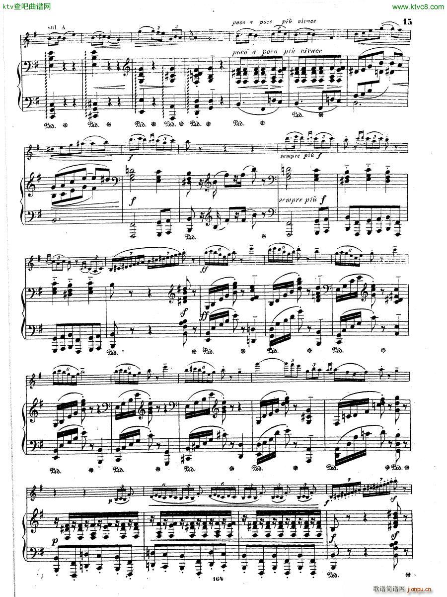 Grieg Violin Sonata 2 G dur op 13(钢琴谱)6
