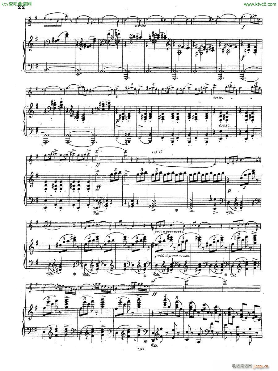 Grieg Violin Sonata 2 G dur op 13(钢琴谱)13