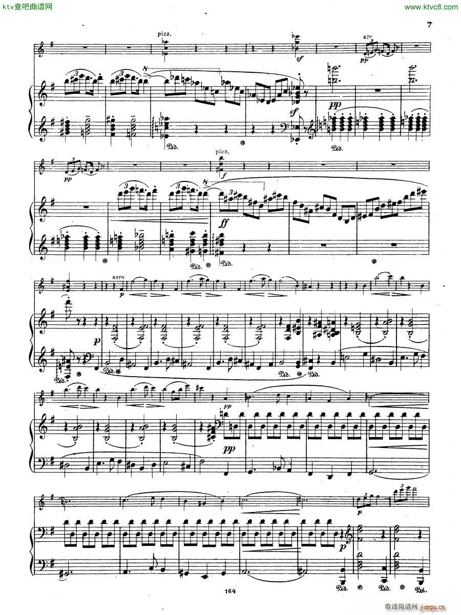 Grieg Violin Sonata 2 G dur op 13(钢琴谱)26