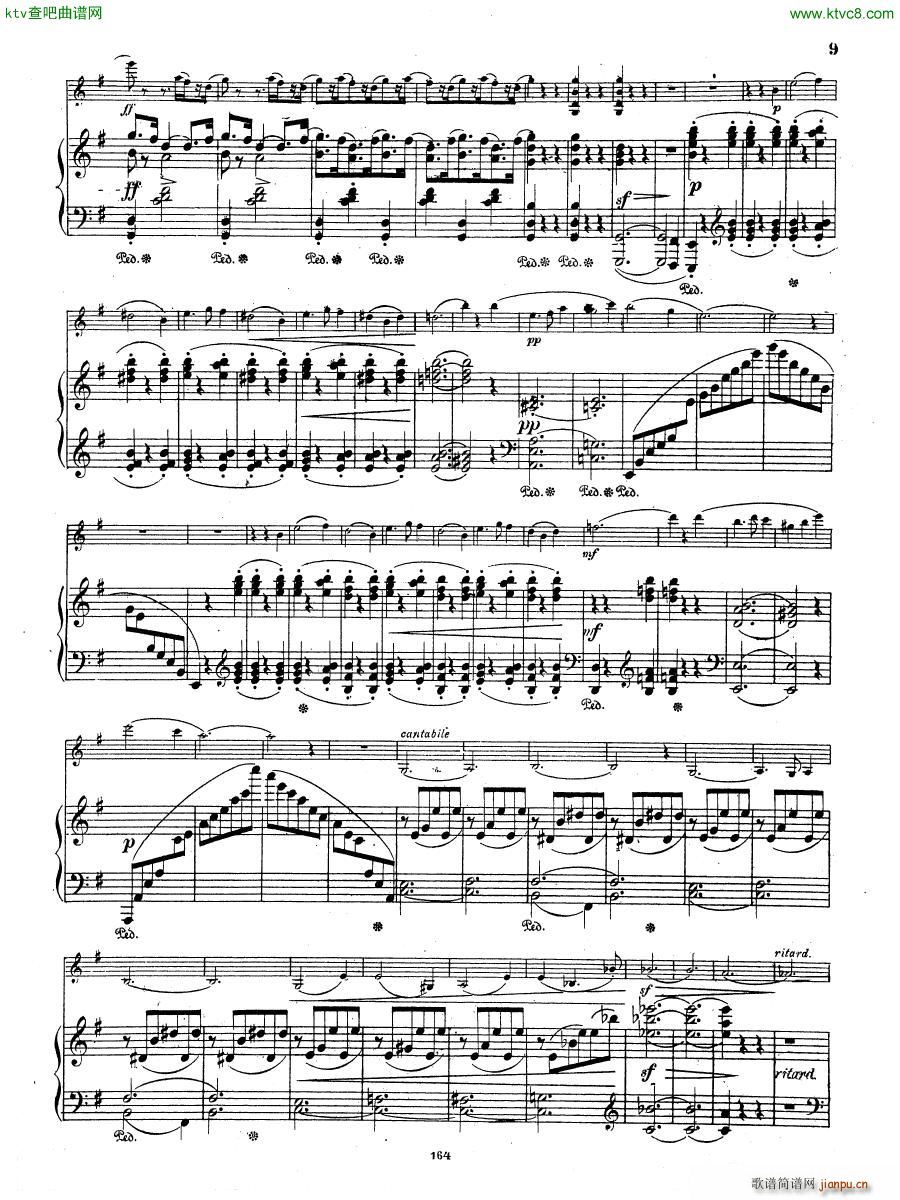 Grieg Violin Sonata 2 G dur op 13(钢琴谱)28
