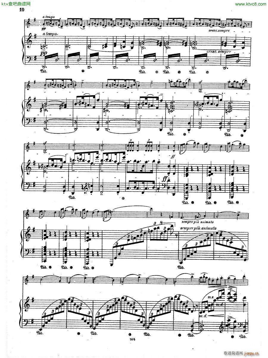Grieg Violin Sonata 2 G dur op 13(钢琴谱)29