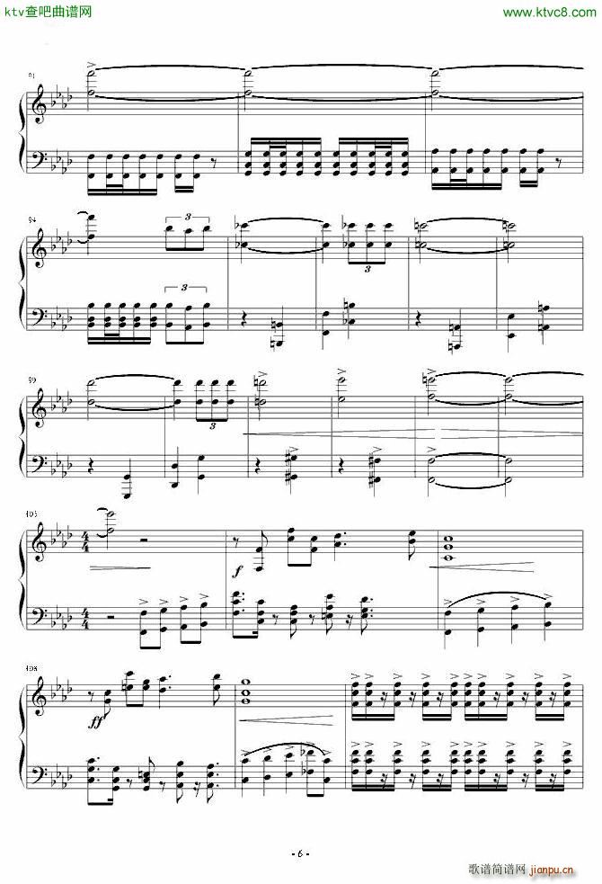 Genuine Devil 空之轨迹插曲(钢琴谱)6