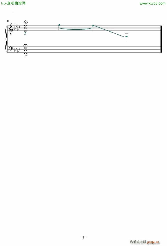 Genuine Devil 空之轨迹插曲(钢琴谱)7