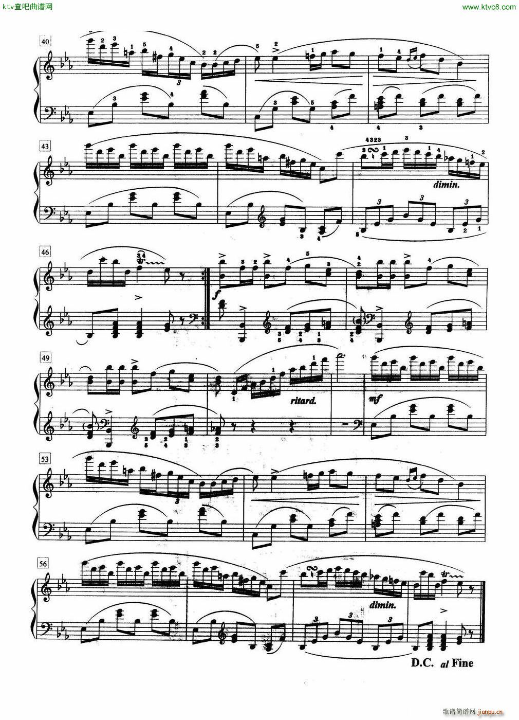 波洛涅兹 七级A 3(钢琴谱)3