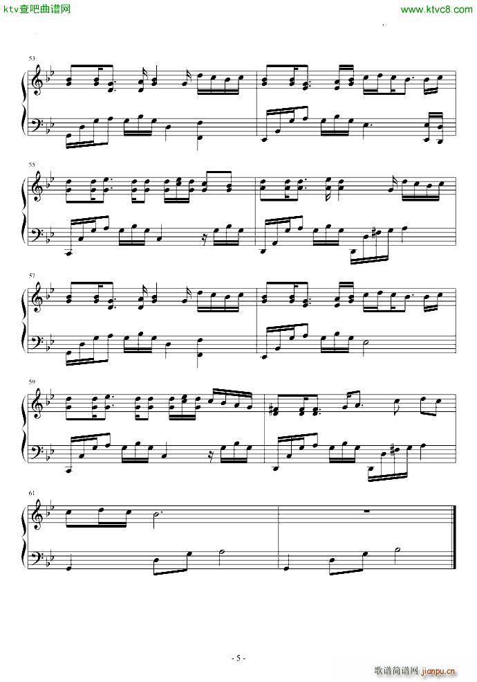 A I N Y邓紫棋版钢琴独奏(钢琴谱)1