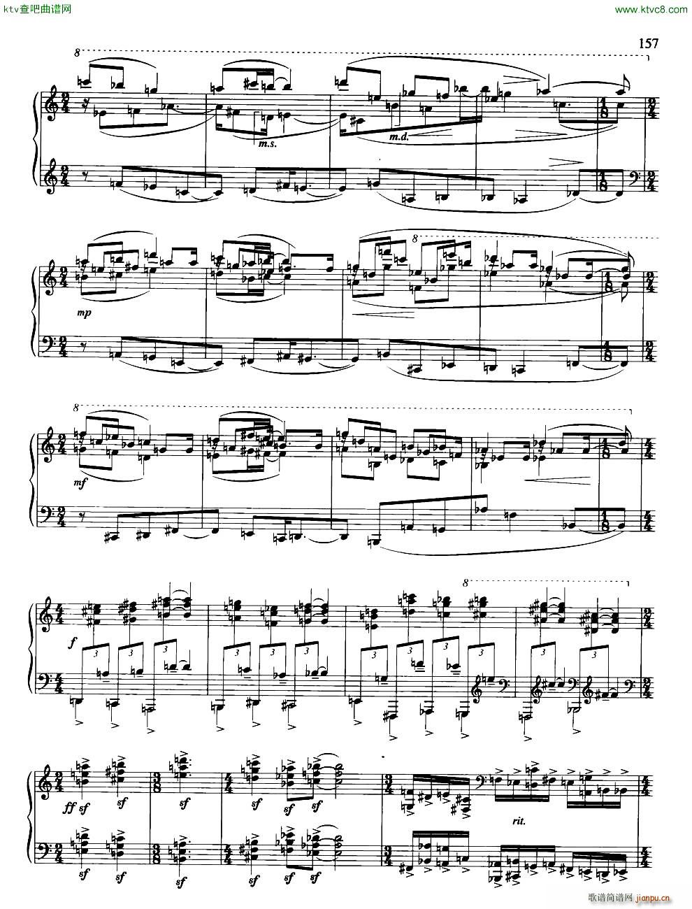 随想组曲 灵隐之声2 共三部(钢琴谱)5