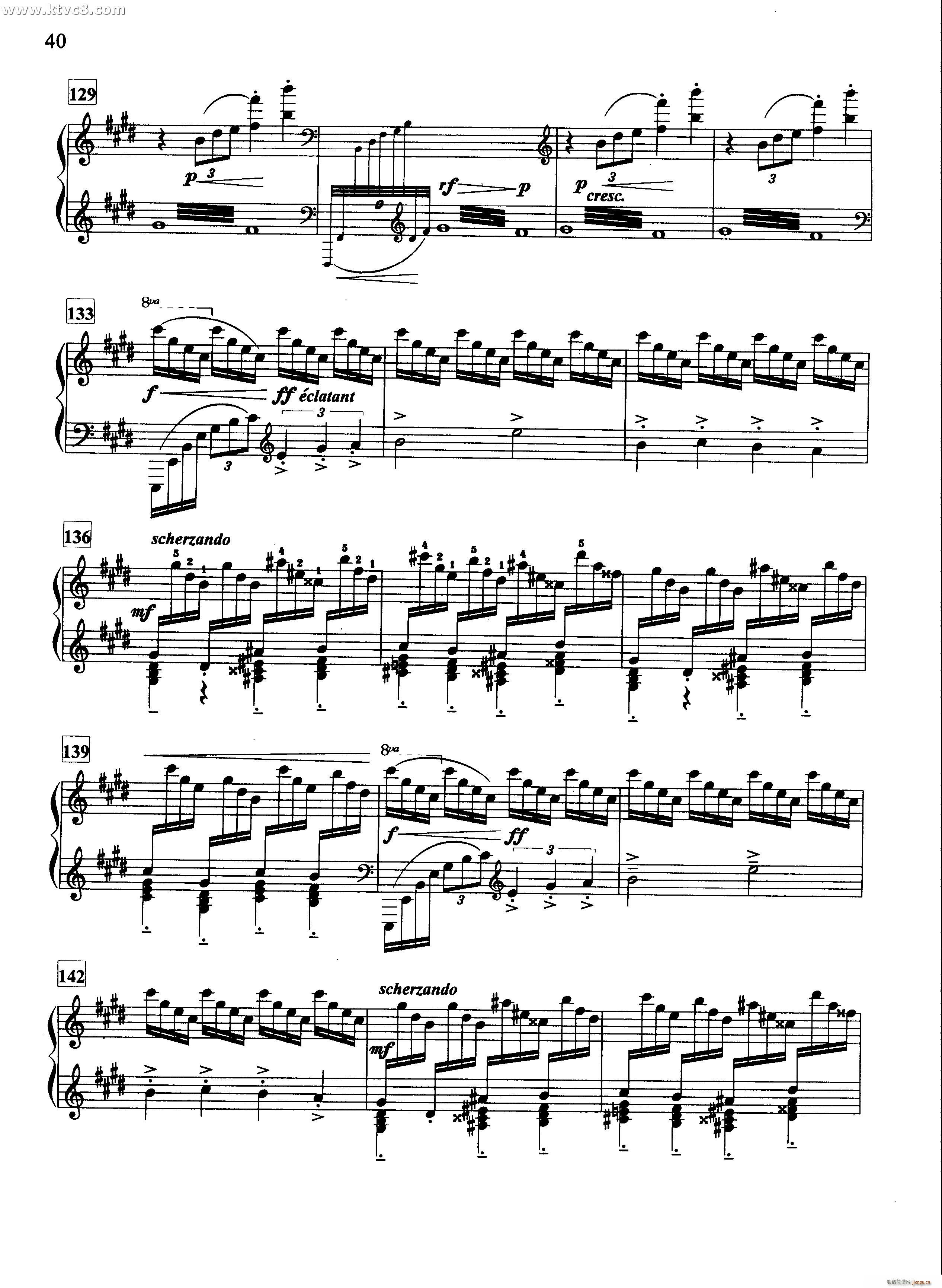 雨中花园(钢琴谱)9