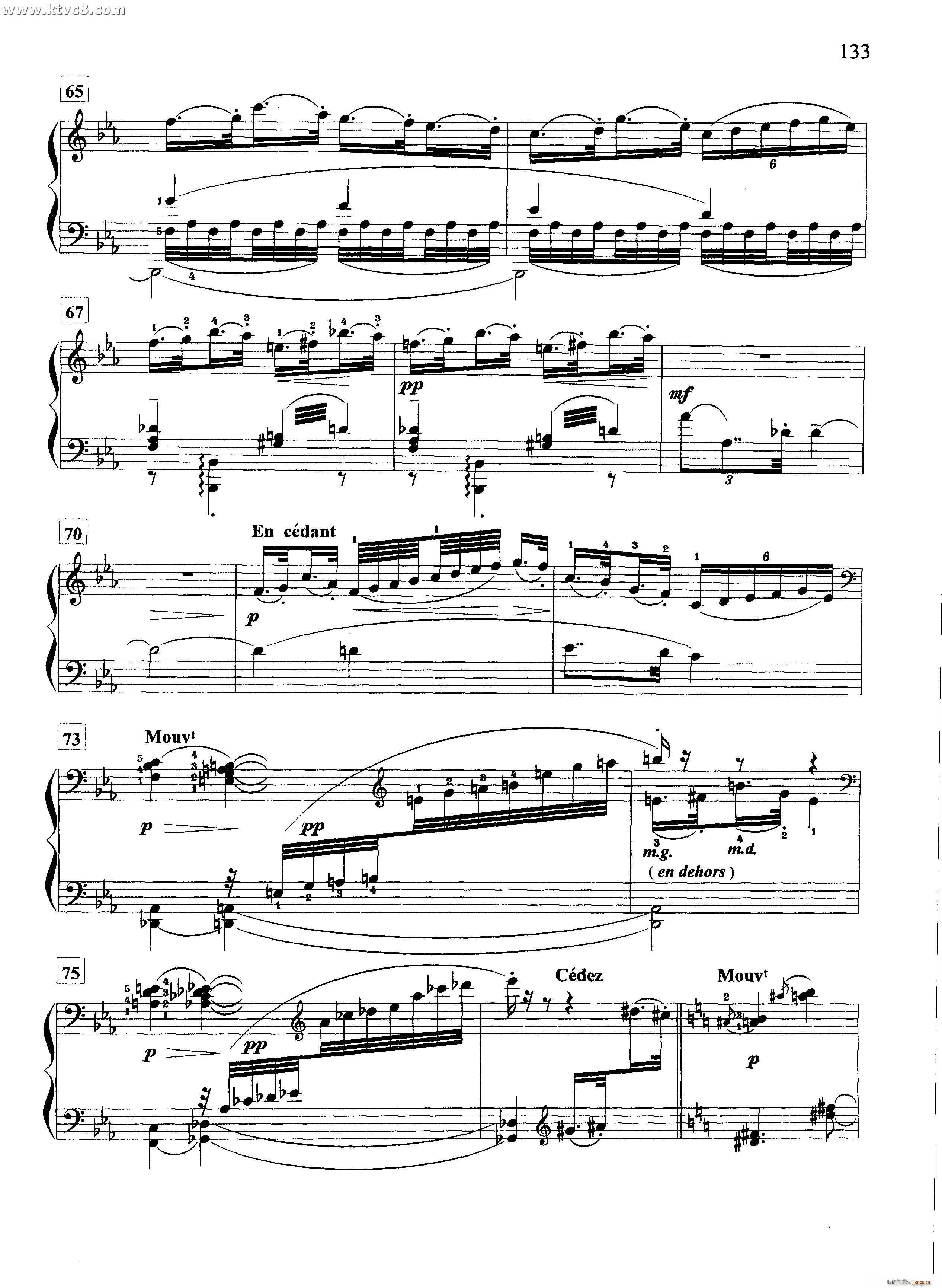 帕克之舞(钢琴谱)6