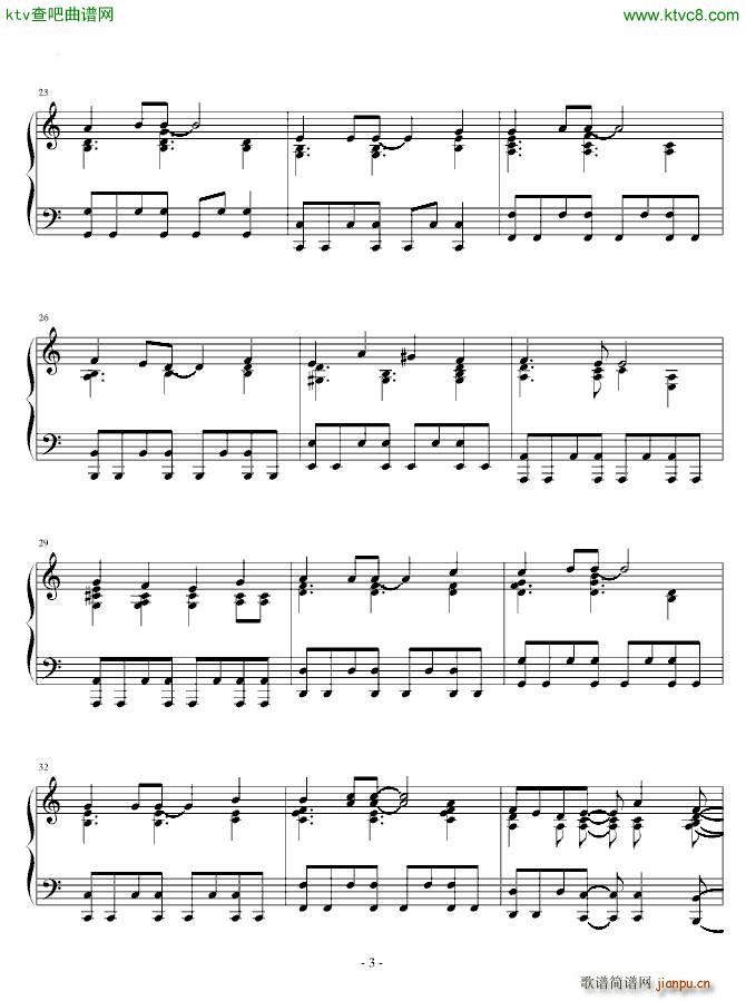 To the Beginning(钢琴谱)3