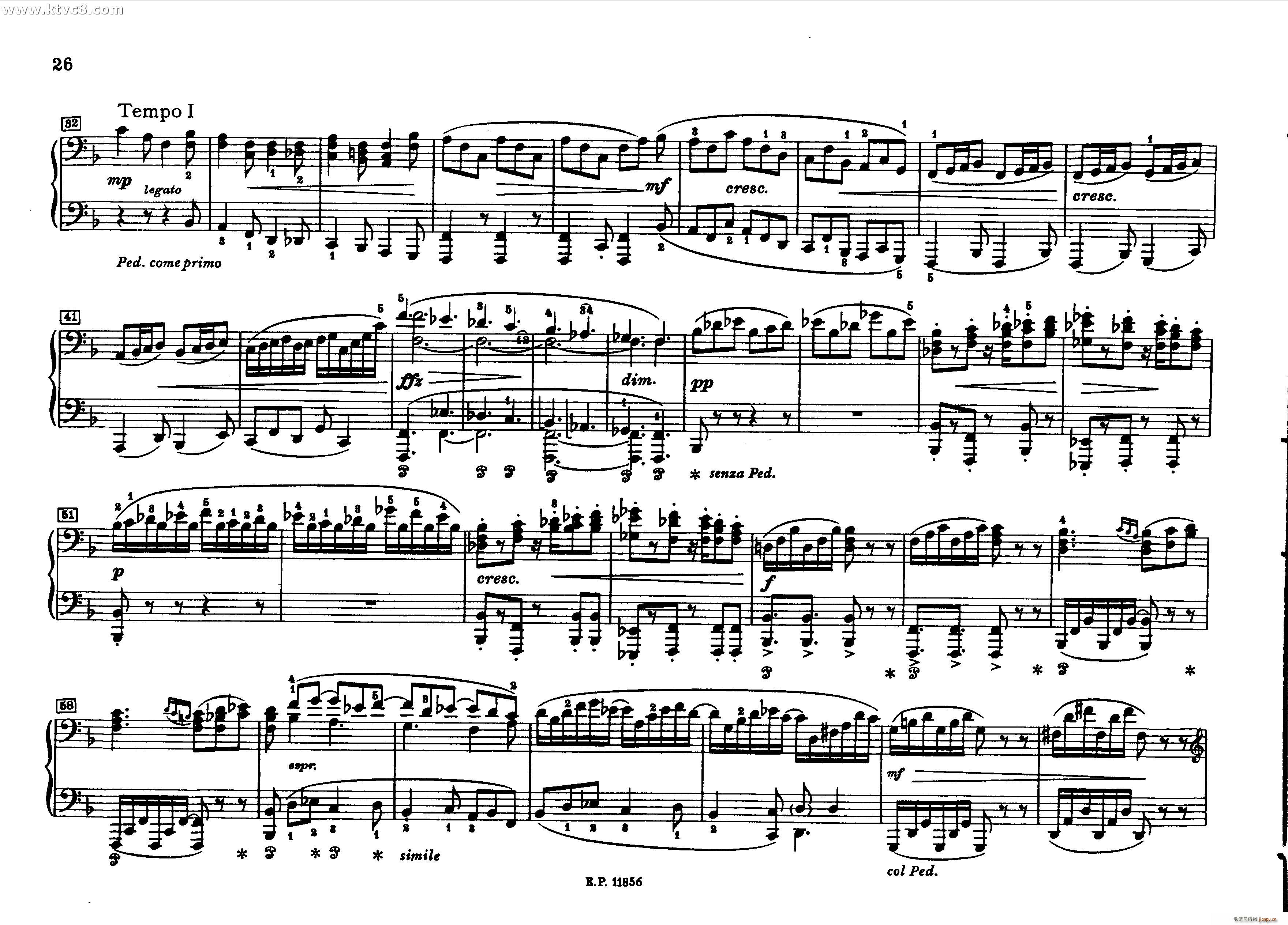 德沃夏克钢琴二重奏曲集 传奇(钢琴谱)23