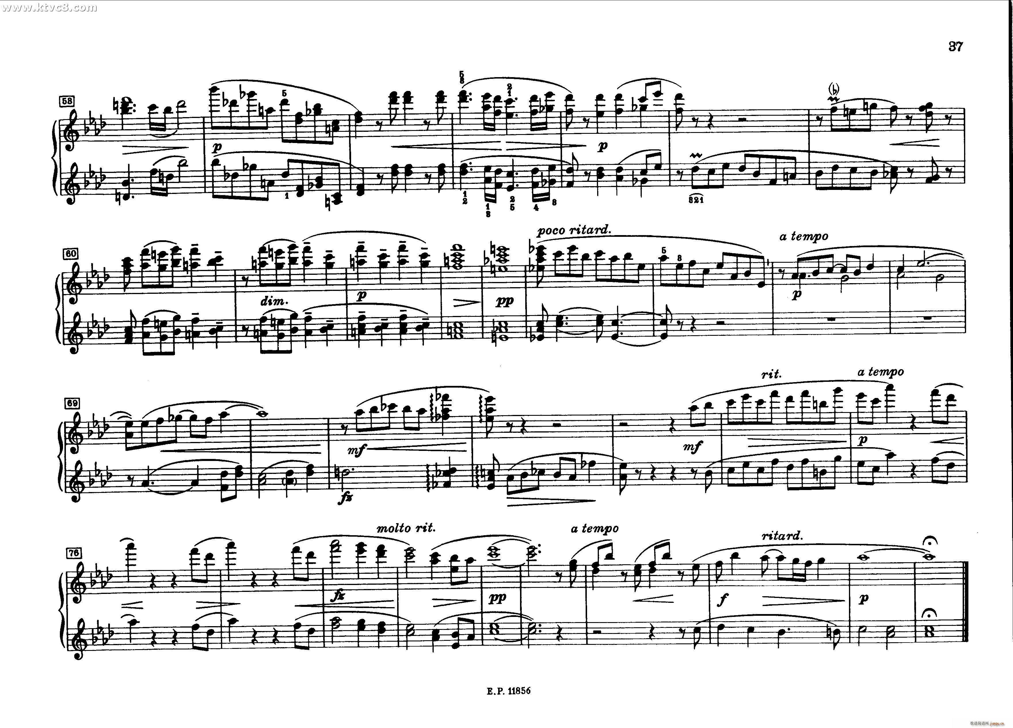 德沃夏克钢琴二重奏曲集 传奇(钢琴谱)34