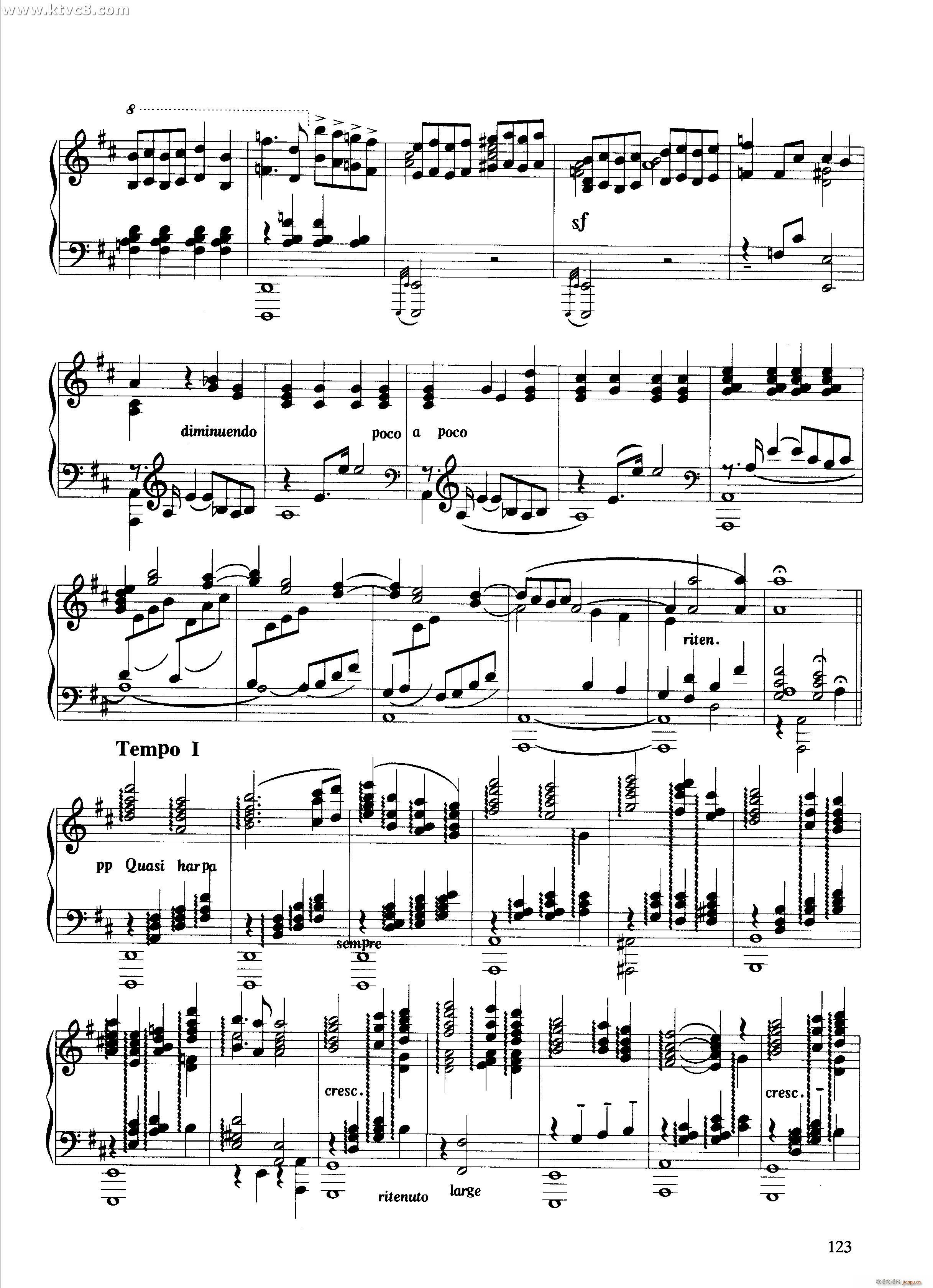 严谨的行板(钢琴谱)3