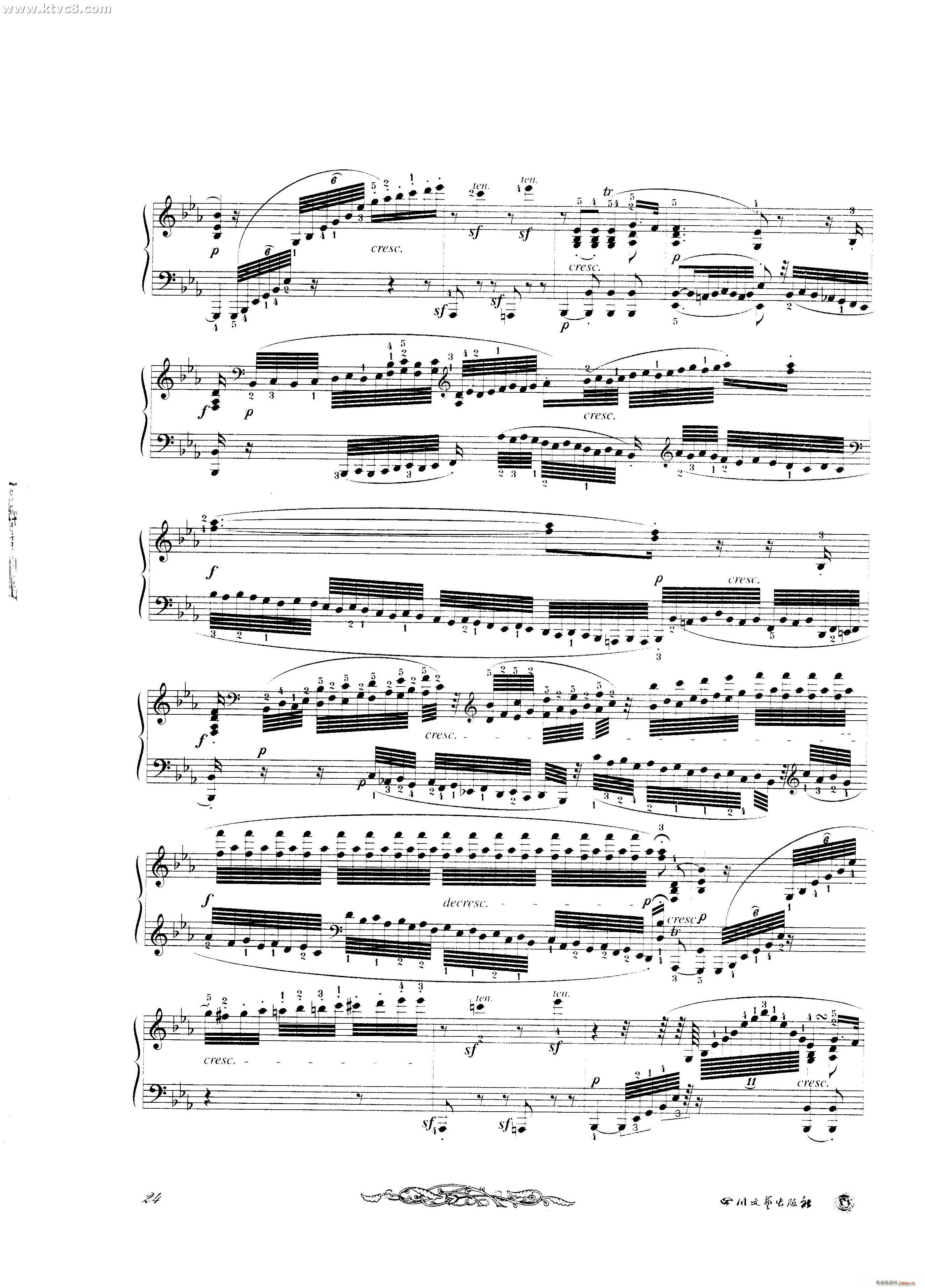 贝多芬钢琴变奏曲集二(钢琴谱)13