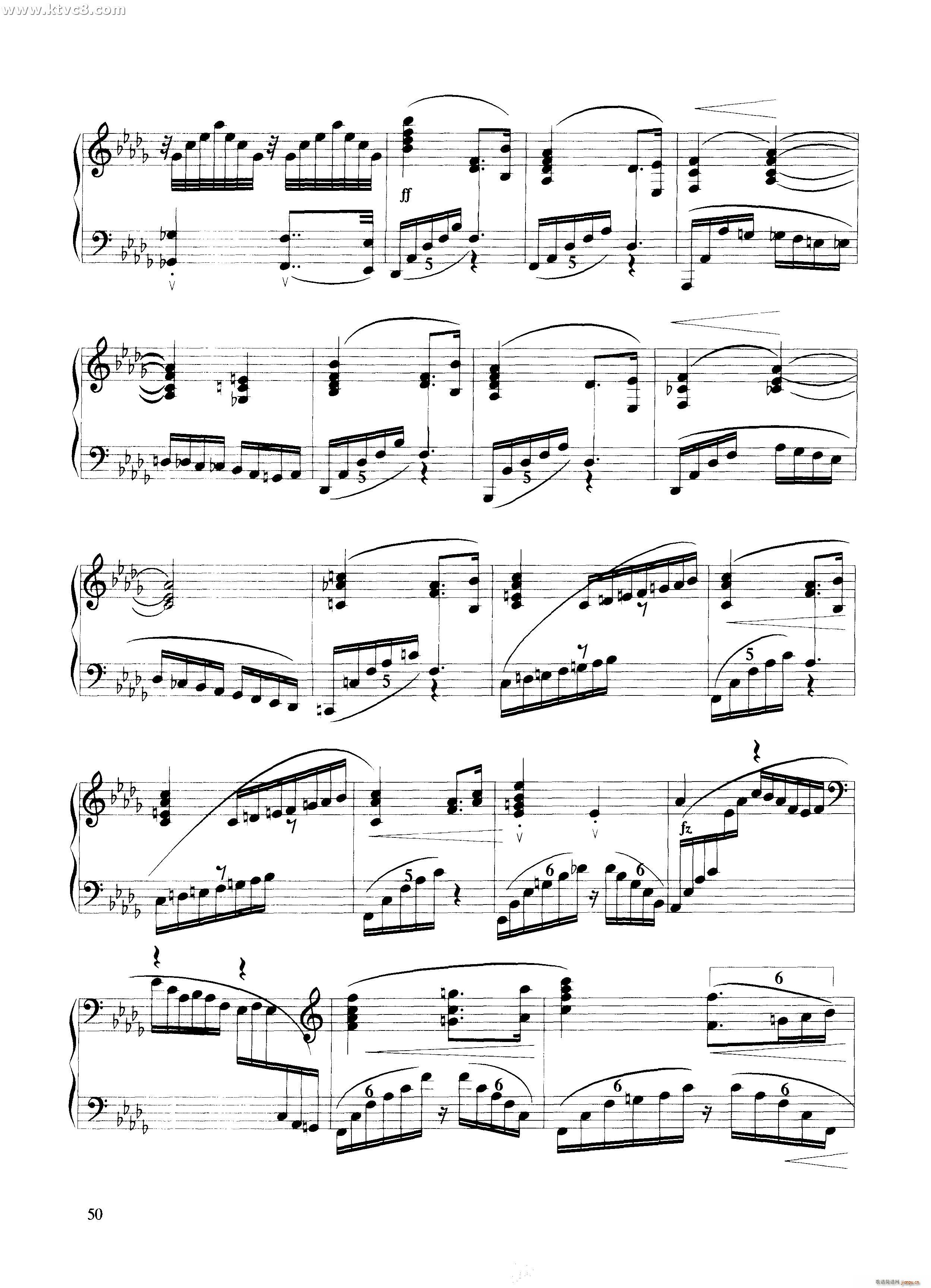 春天悄悄来临(钢琴谱)3