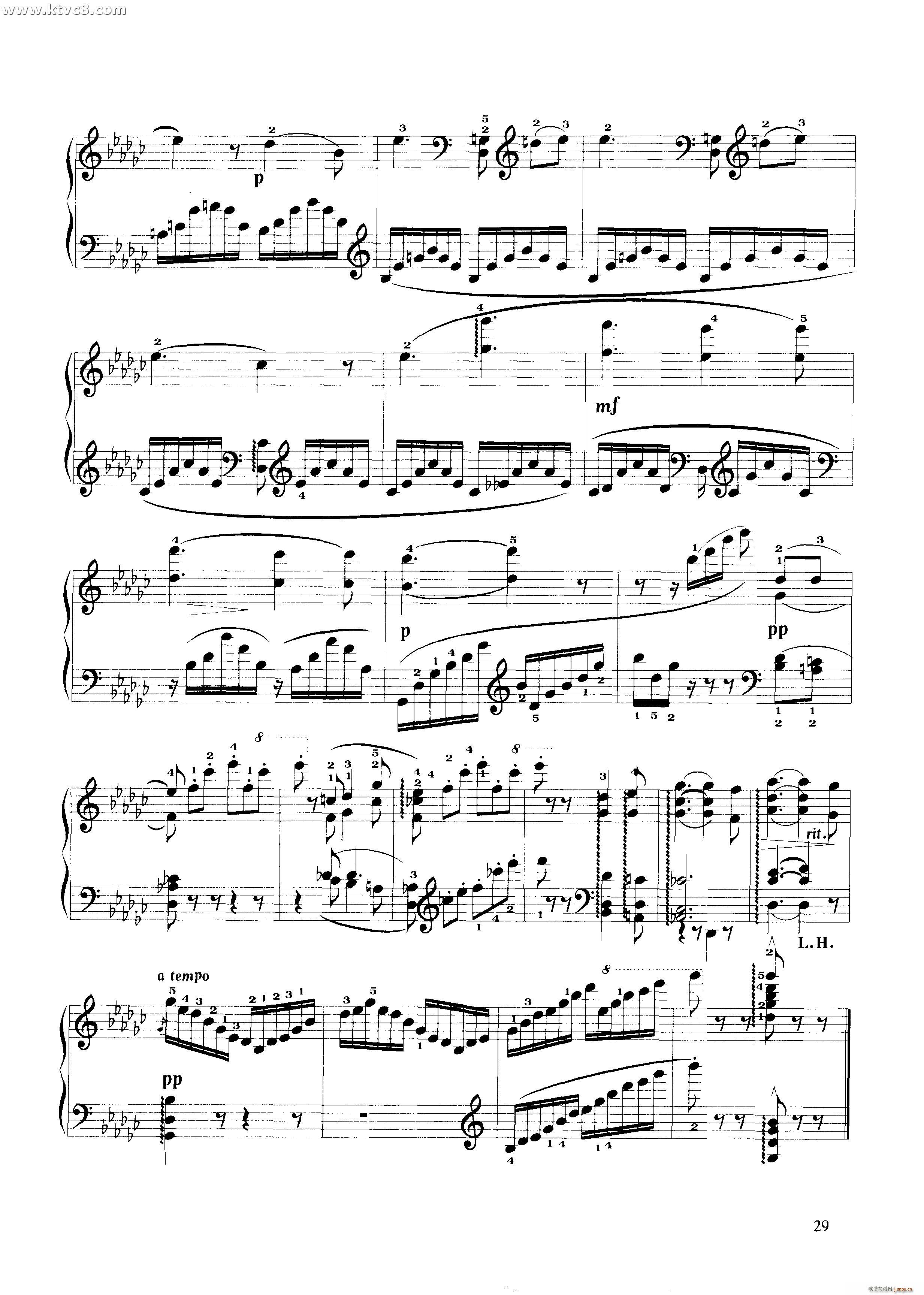 徐徐的微风(钢琴谱)6