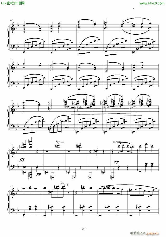 舞动的风铃(钢琴谱)5