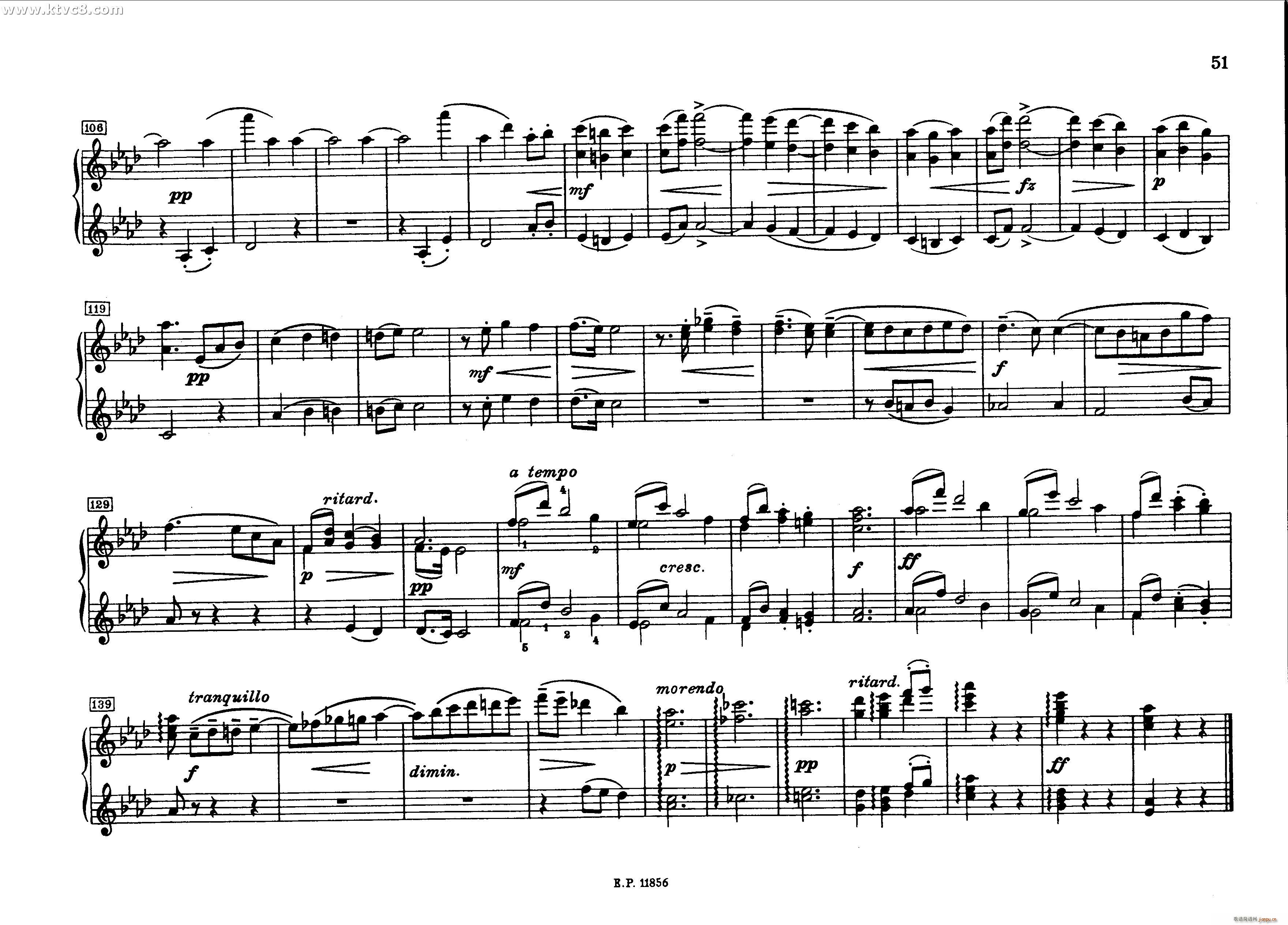 德沃夏克钢琴二重奏曲集(钢琴谱)8