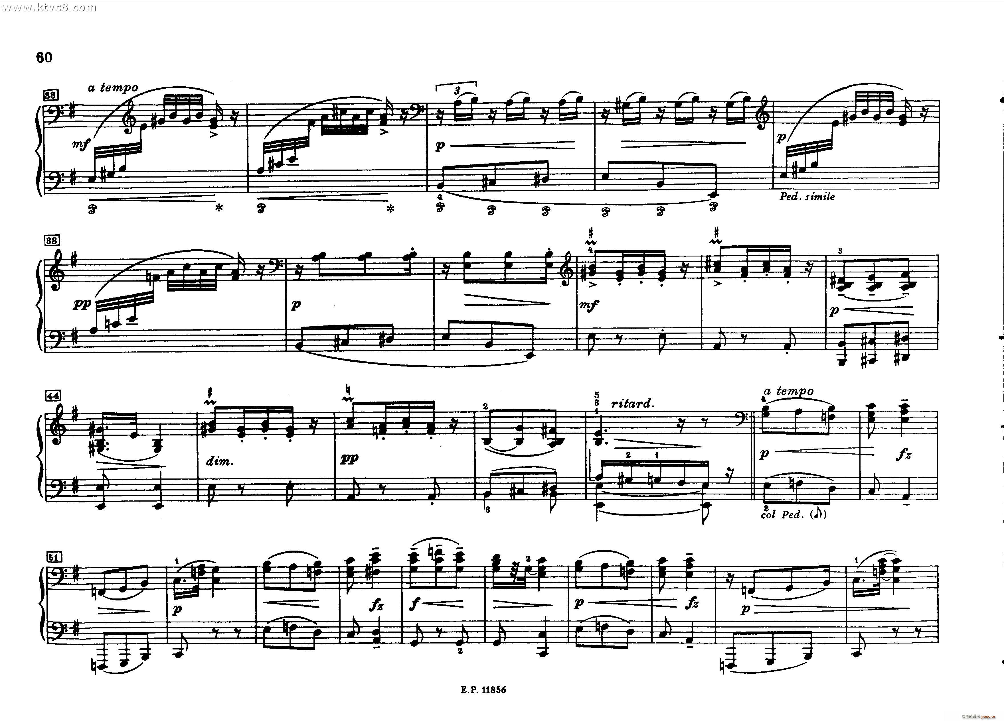 德沃夏克钢琴二重奏曲集(钢琴谱)17