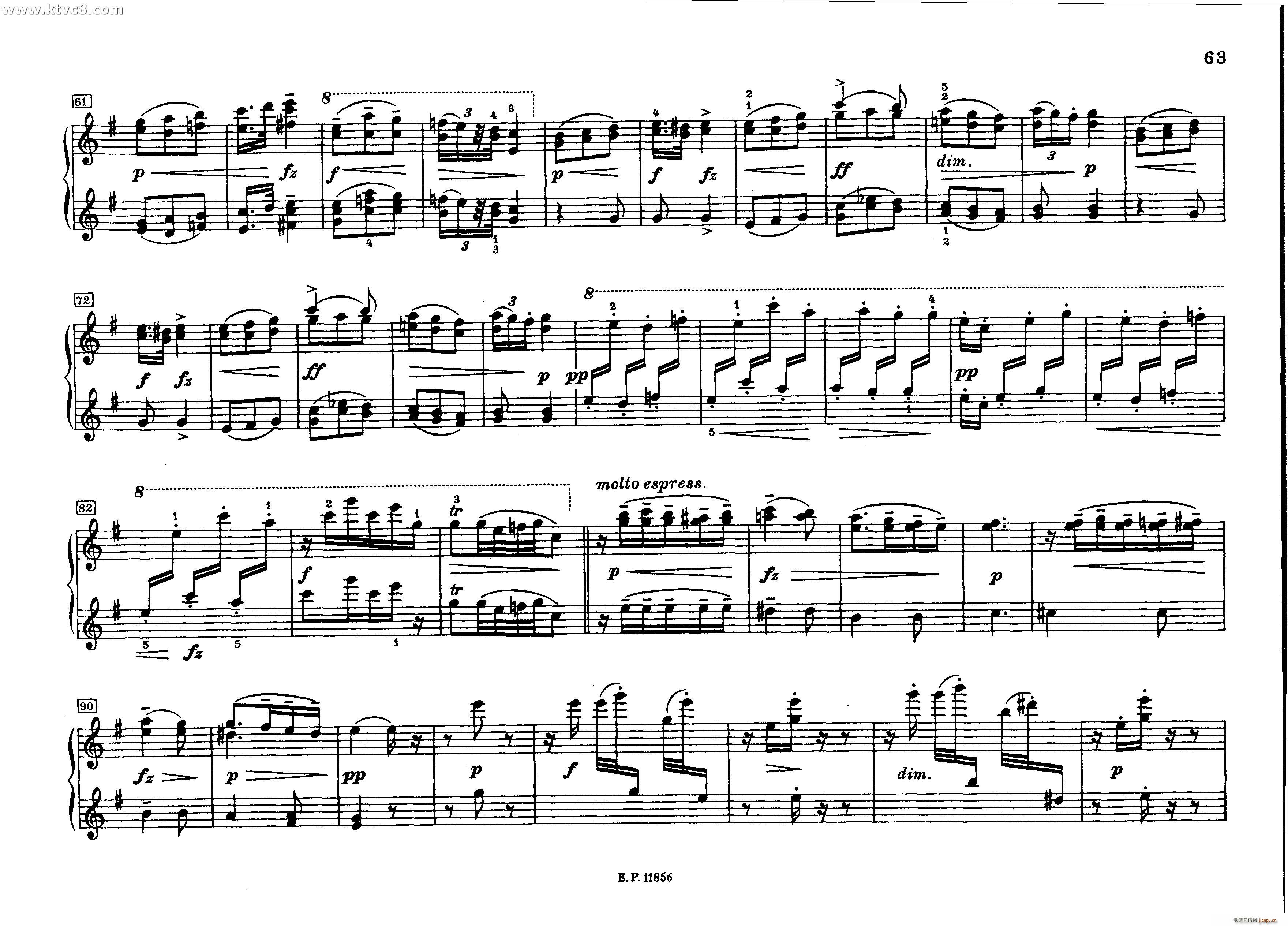 德沃夏克钢琴二重奏曲集(钢琴谱)20