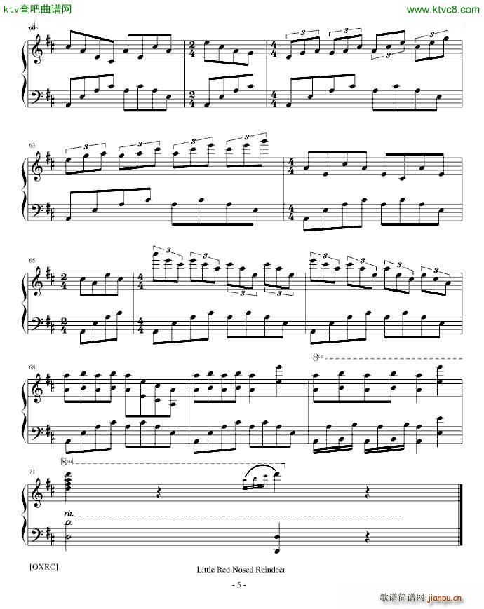 OXRC(钢琴谱)5