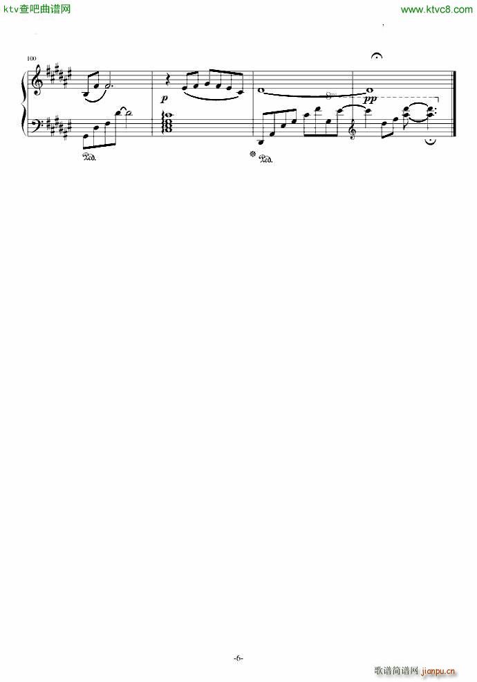 月明かり(钢琴谱)6