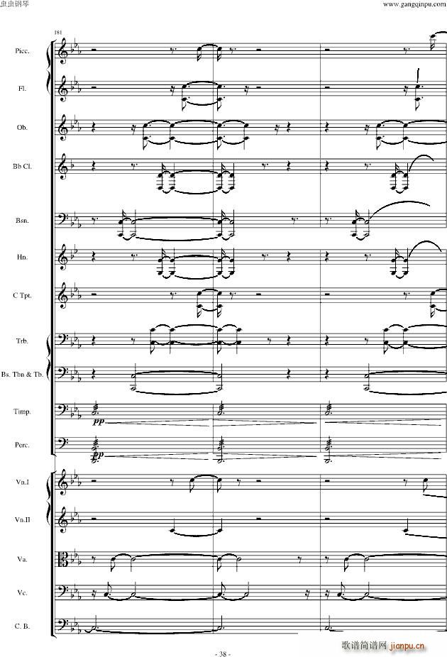 愤怒的小鸟交响曲第三乐章Op(钢琴谱)37