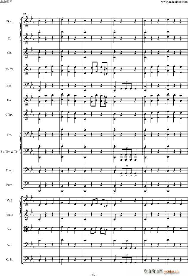 愤怒的小鸟交响曲第三乐章Op(钢琴谱)57